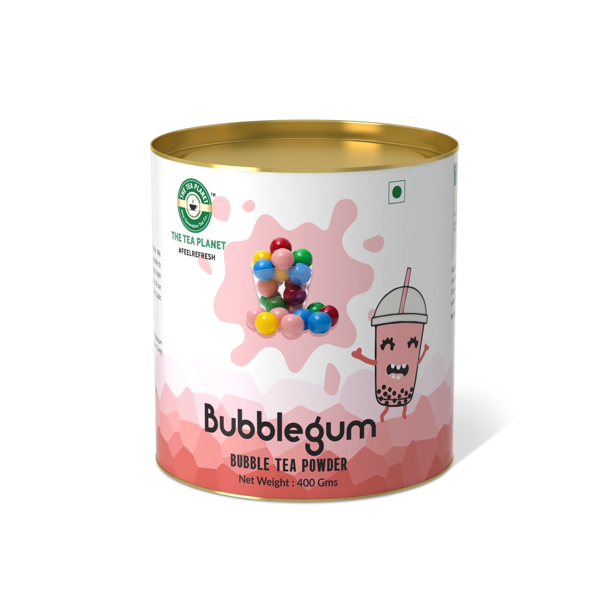 The Tea Planet Bubblegum Bubble Tea Premix