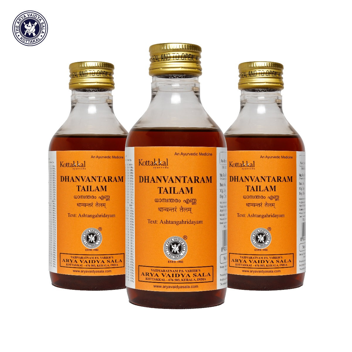Kottakal Dhanwantaram Tailam 200 ml