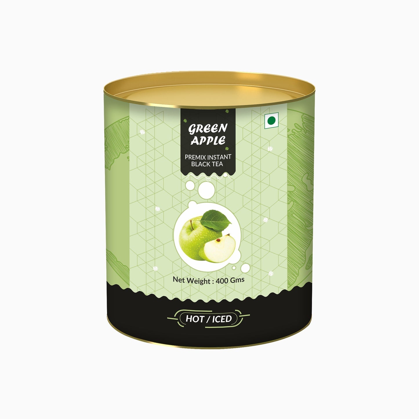 The Tea Planet Green Apple Flavoured Instant Black Tea