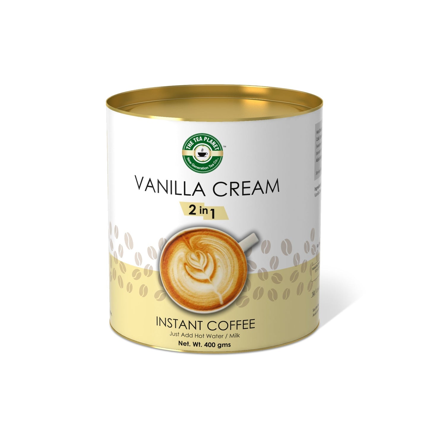 The Tea Planet Vanilla Cream Coffee Premix (2 in 1)