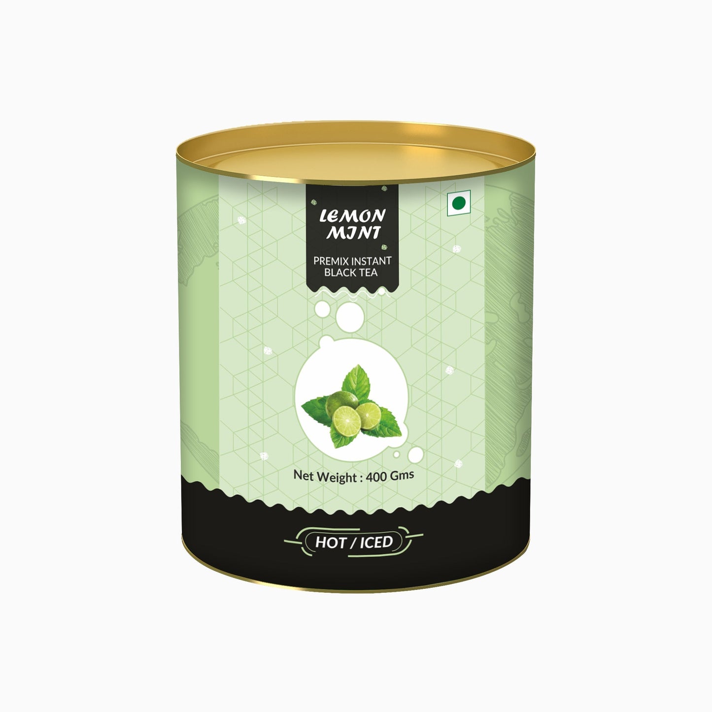 The Tea Planet Lemon &mint Flavoured Instant Black Tea