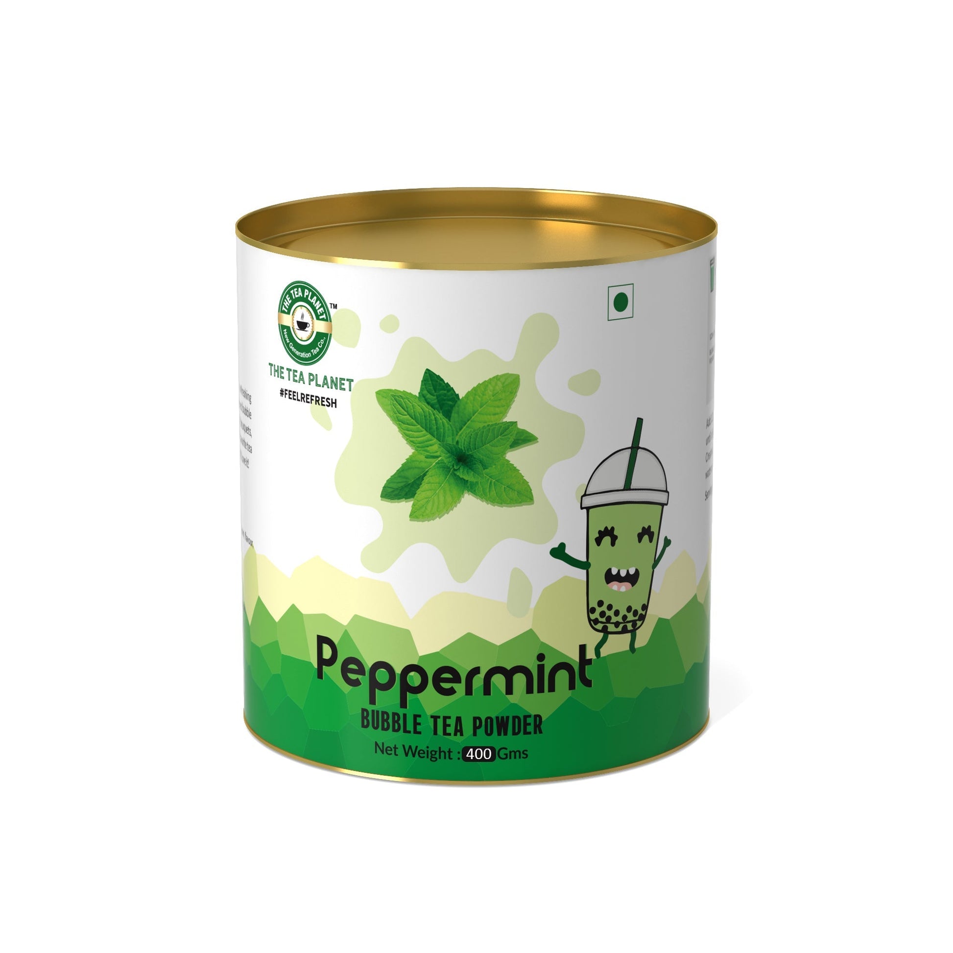 The Tea Planet Peppermint Bubble Tea Premix