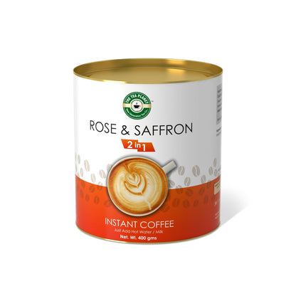 The Tea Planet Rose & Saffron Coffee Premix (2 in 1)