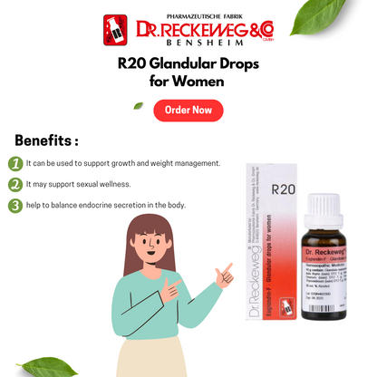 Dr. Reckeweg R20 Glandular Drops For Women Drop