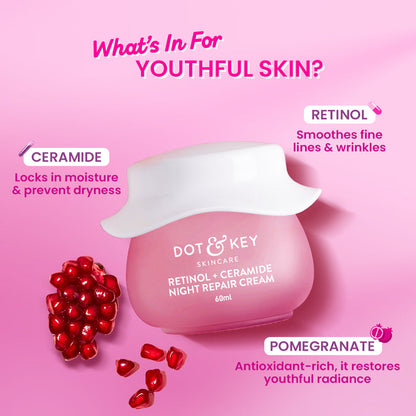 Dot & Key Retinol + Ceramide Night Repair Cream