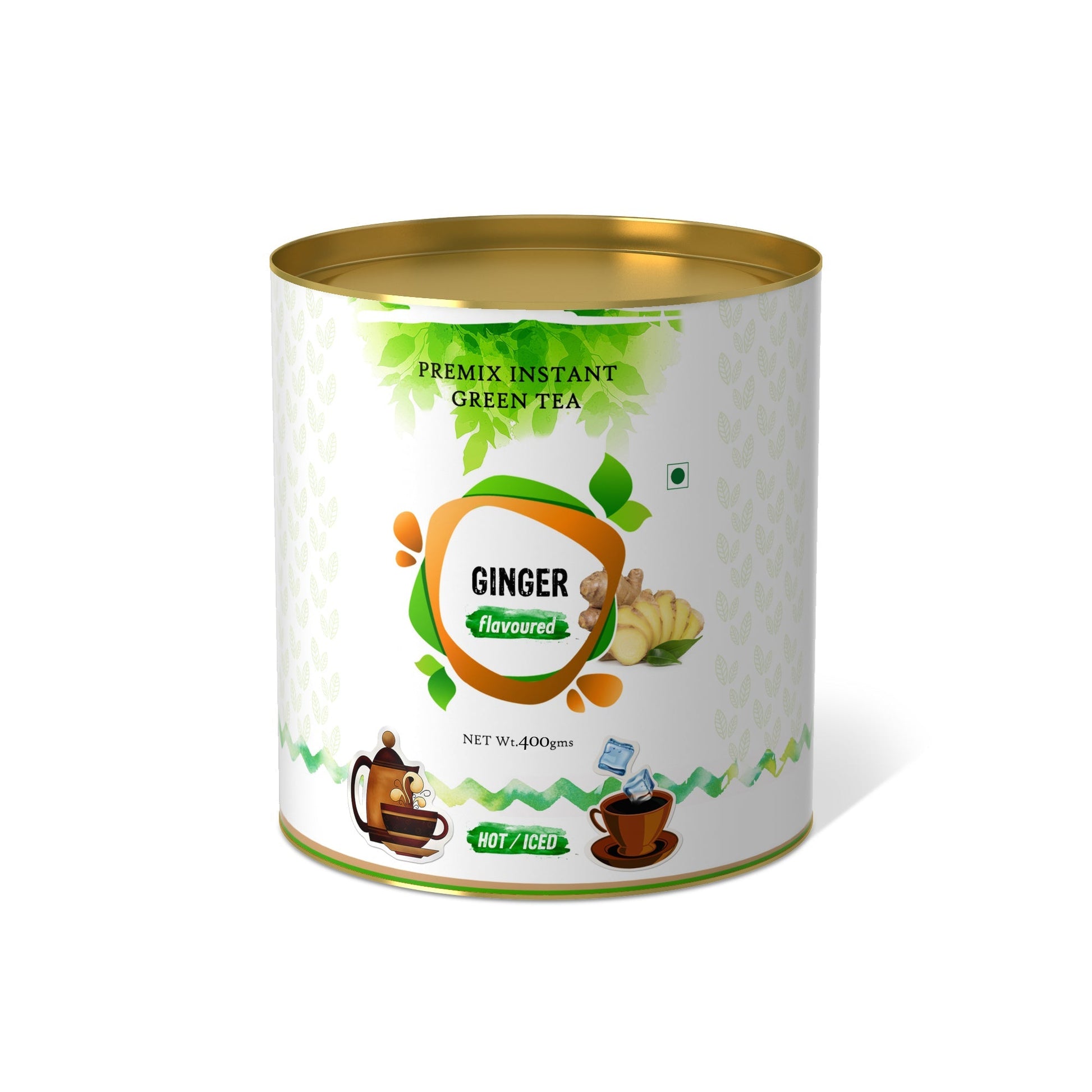 The Tea Planet Ginger Flavoured Instant Green Tea