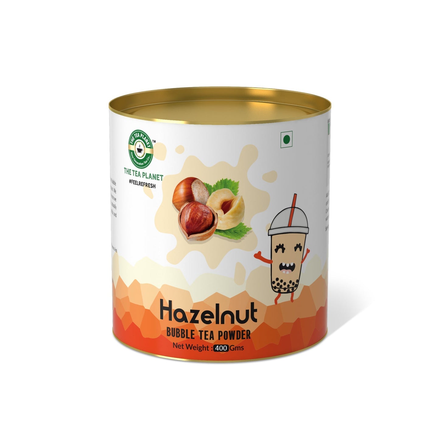 The Tea Planet Hazelnut Bubble Tea Premix