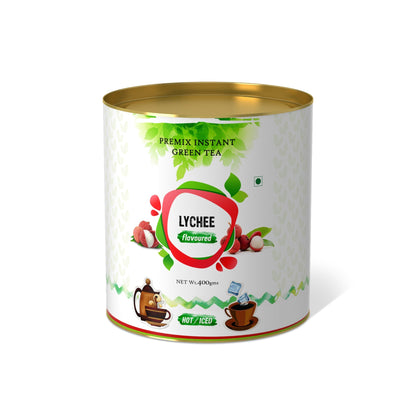 The Tea Planet Lychee Flavoured Instant Green Tea