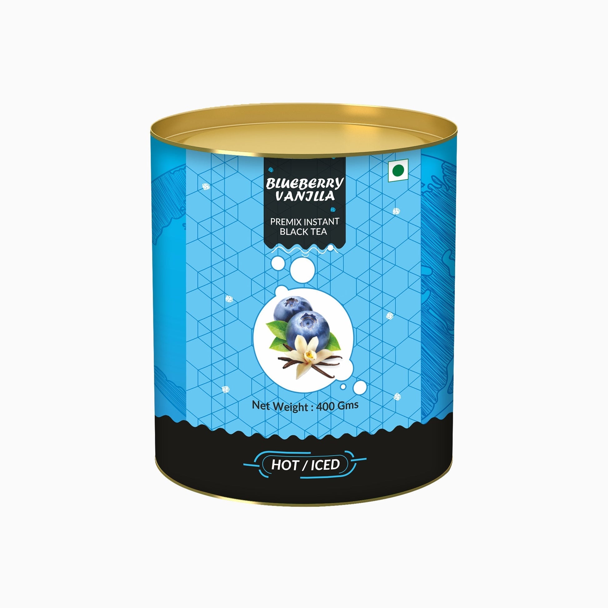 The Tea Planet Blueberry Vanilla Flavoured Instant Black Tea