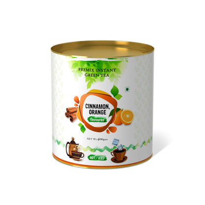 The Tea Planet Cinnamon Orange Flavoured Instant Green Tea