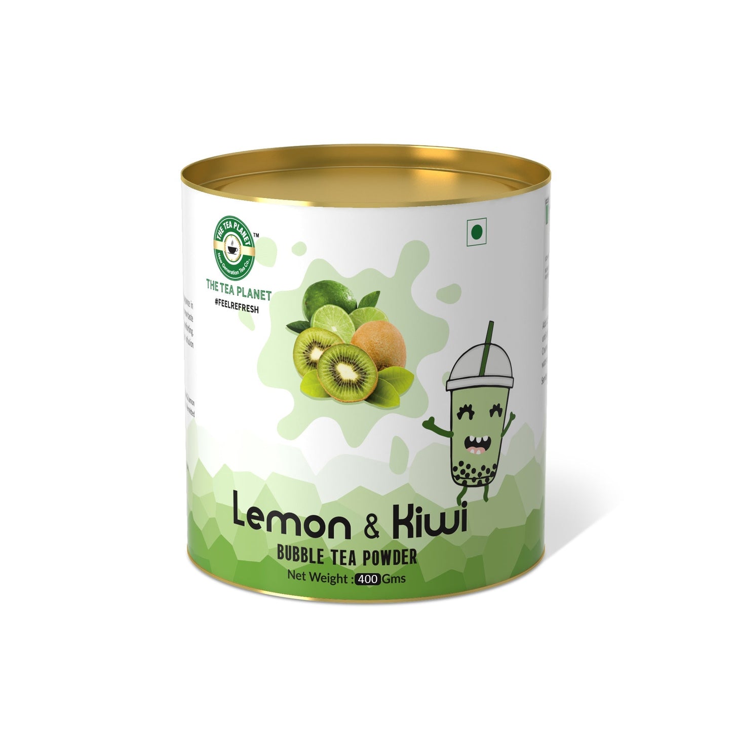 The Tea Planet Lemon Kiwi Bubble Tea Premix