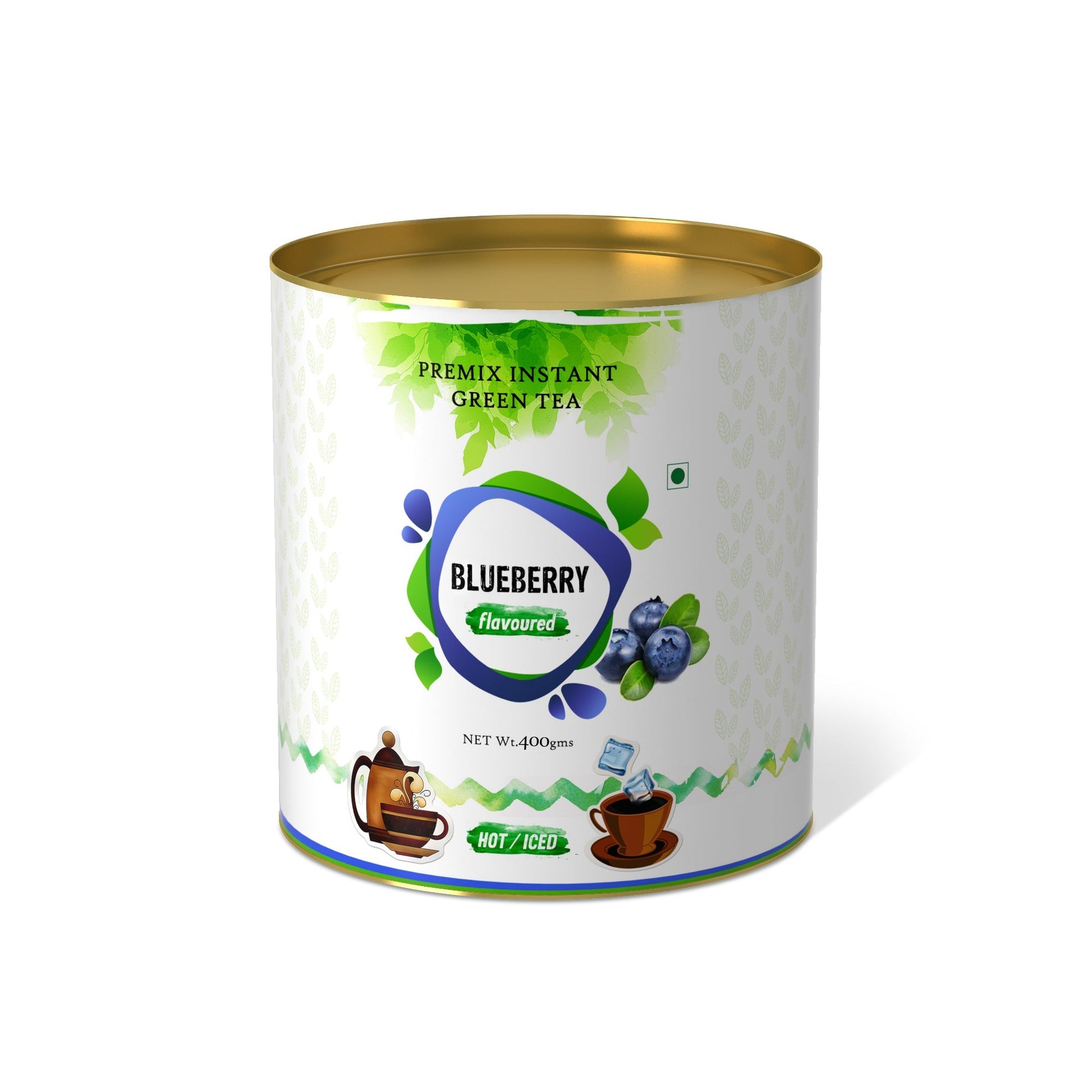 The Tea Planet Blueberry Flavoured Instant Green Tea