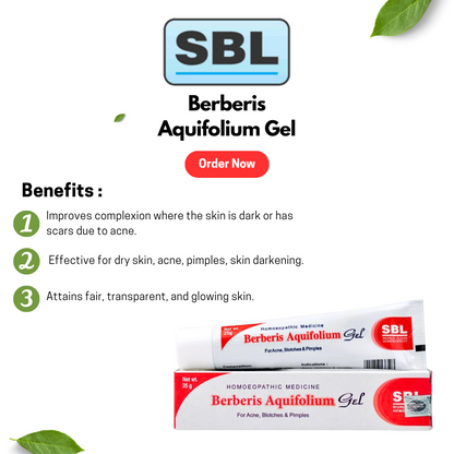 Benefits of SBL Berberis Aquifolium Gel