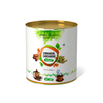 The Tea Planet Cinnamon Cardamom Flavoured Instant Green Tea