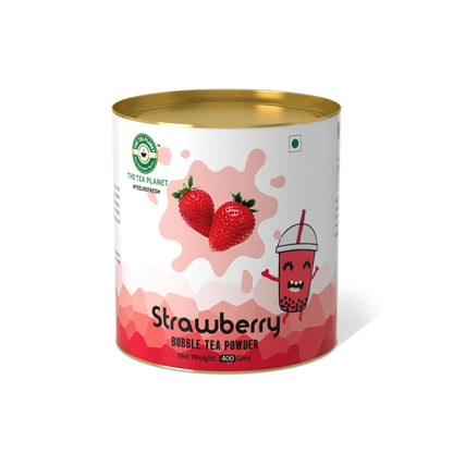 The Tea Planet Strawberry Bubble Tea Premix