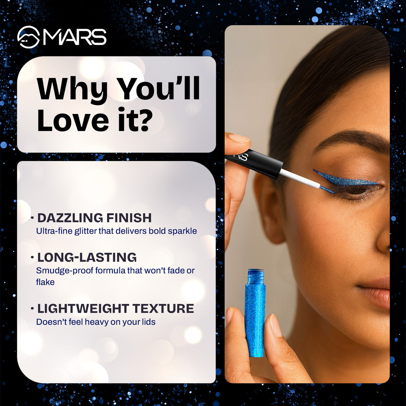 Mars Twinkle Wink | Glitter Eyeliner
