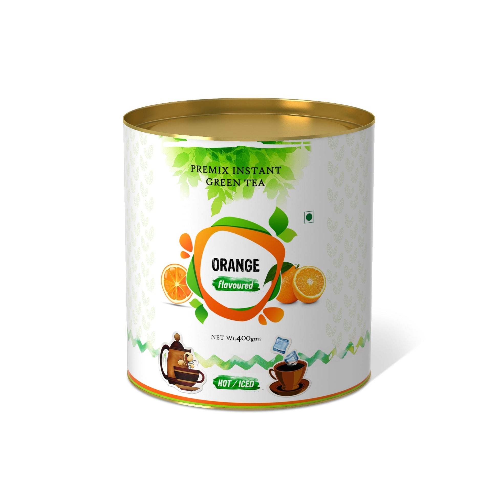 The Tea Planet Orange Flavoured Instant Green Tea