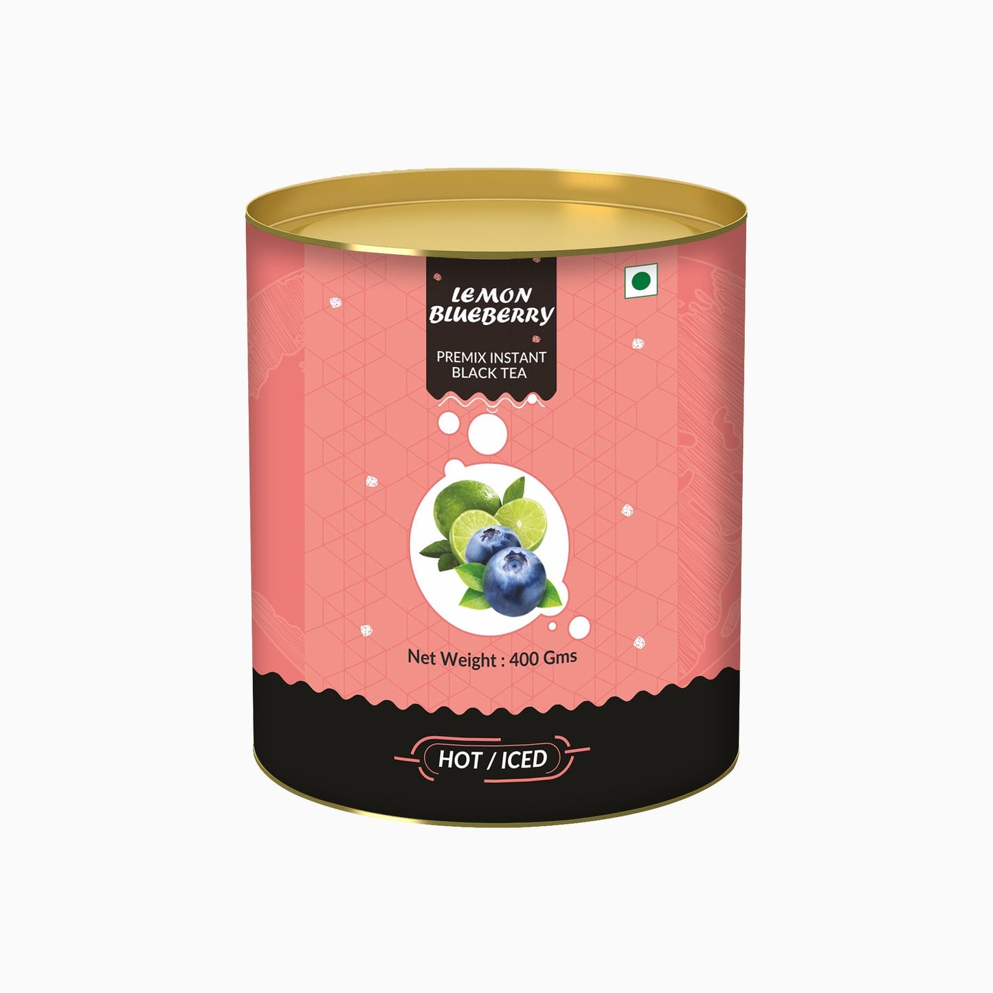 The Tea Planet Lemon+Blueberry Flavoured Instant Black Tea