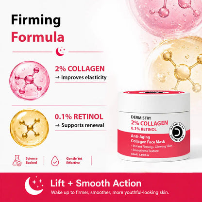 Dermistry Instant & Intense Anti-Aging Face Mask for Lifting & Firming