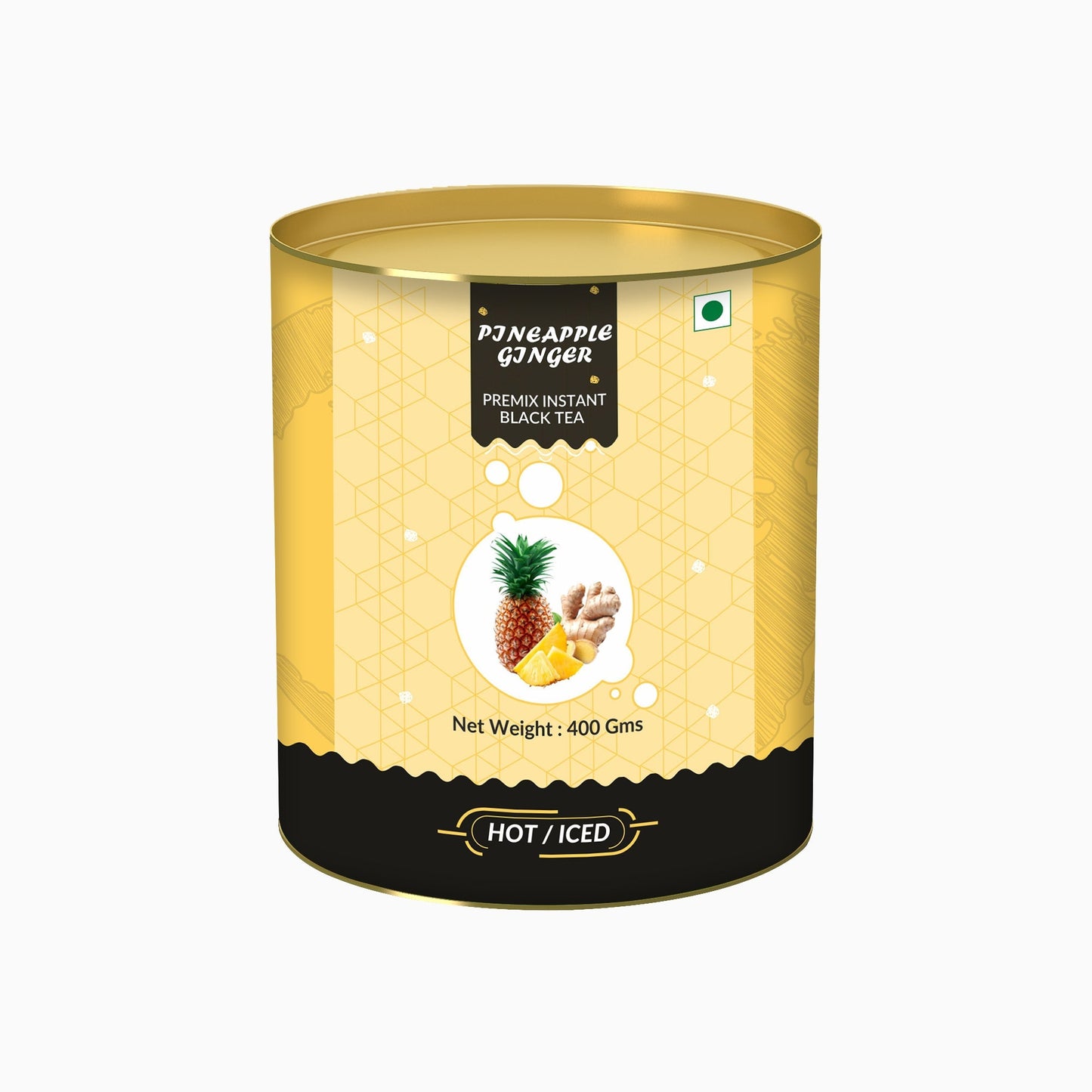 The Tea Planet Pineapple With Ginger Flavoured Instant Black Tea