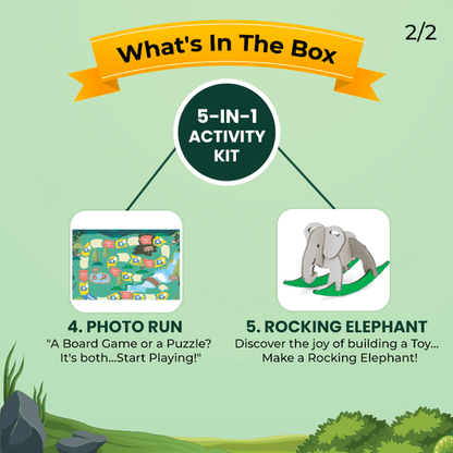 Jungle Explorer | 3-6 Years | DIY Activity Kit