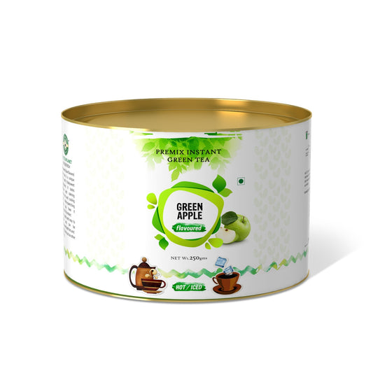 The Tea Planet Green Apple Flavoured Instant Green Tea