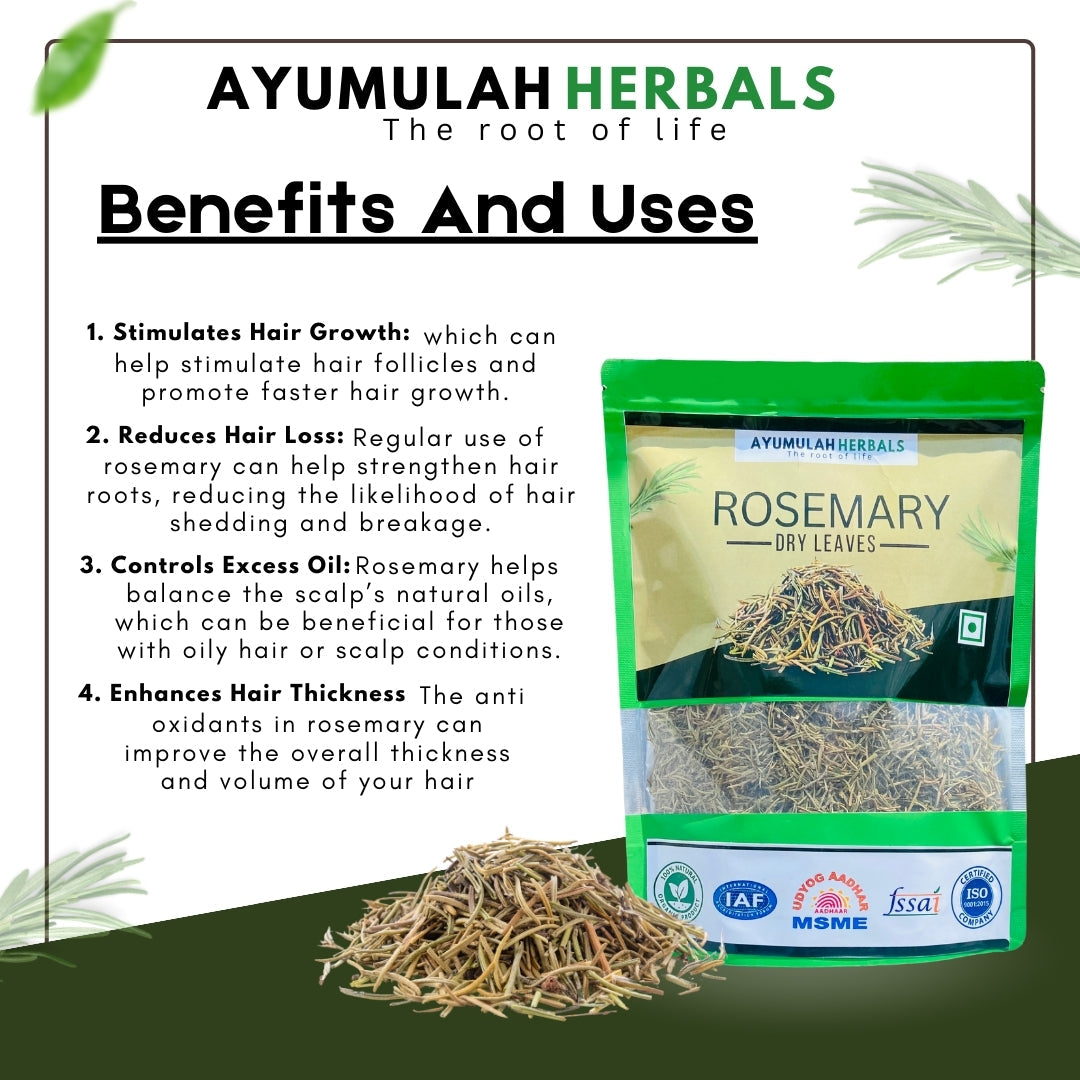 Ayumulah Rosemary Dry Leaves