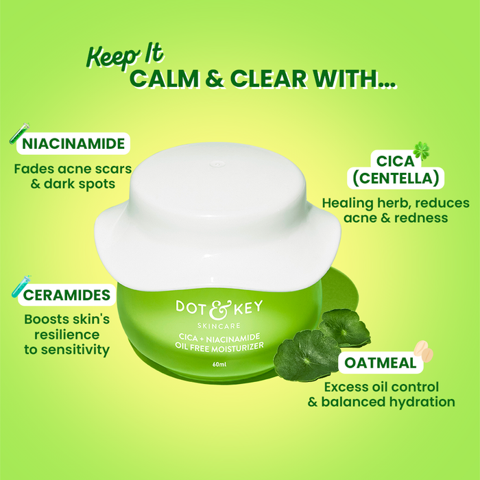 Dot & Key Cica + Niacinamide Oil Free Moisturizer