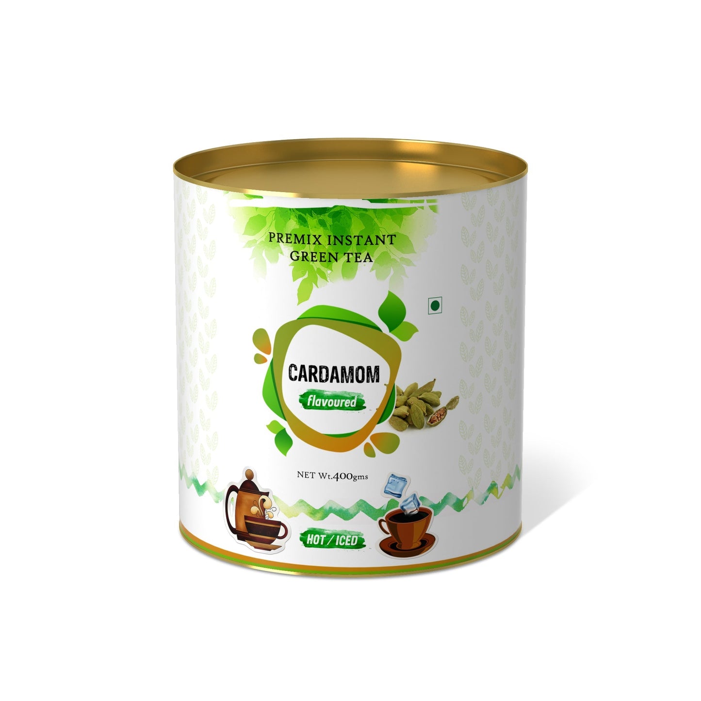 The Tea Planet Cardamom Flavoured Instant Green Tea