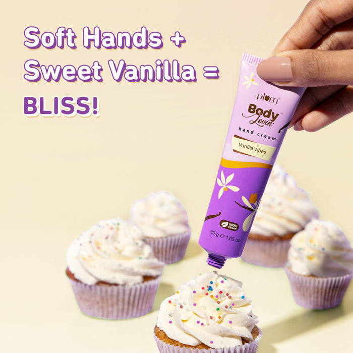 Plum vanilla vibes hand cream