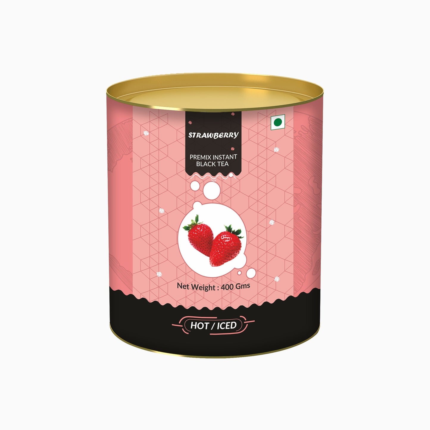 The Tea Planet Strawberry Flavoured Instant Black Tea