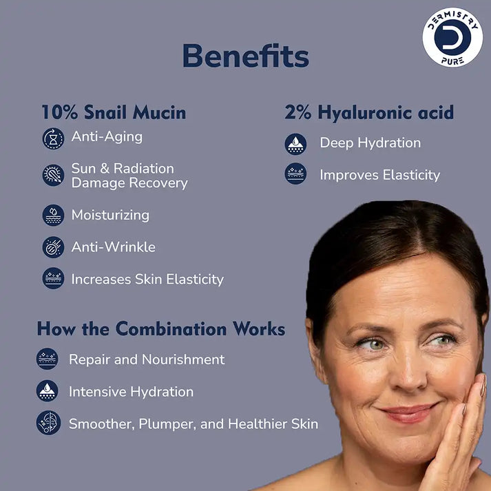 Dermistry Anti-Aging Face Serum for Youthful, Radiant Glowing Skin
