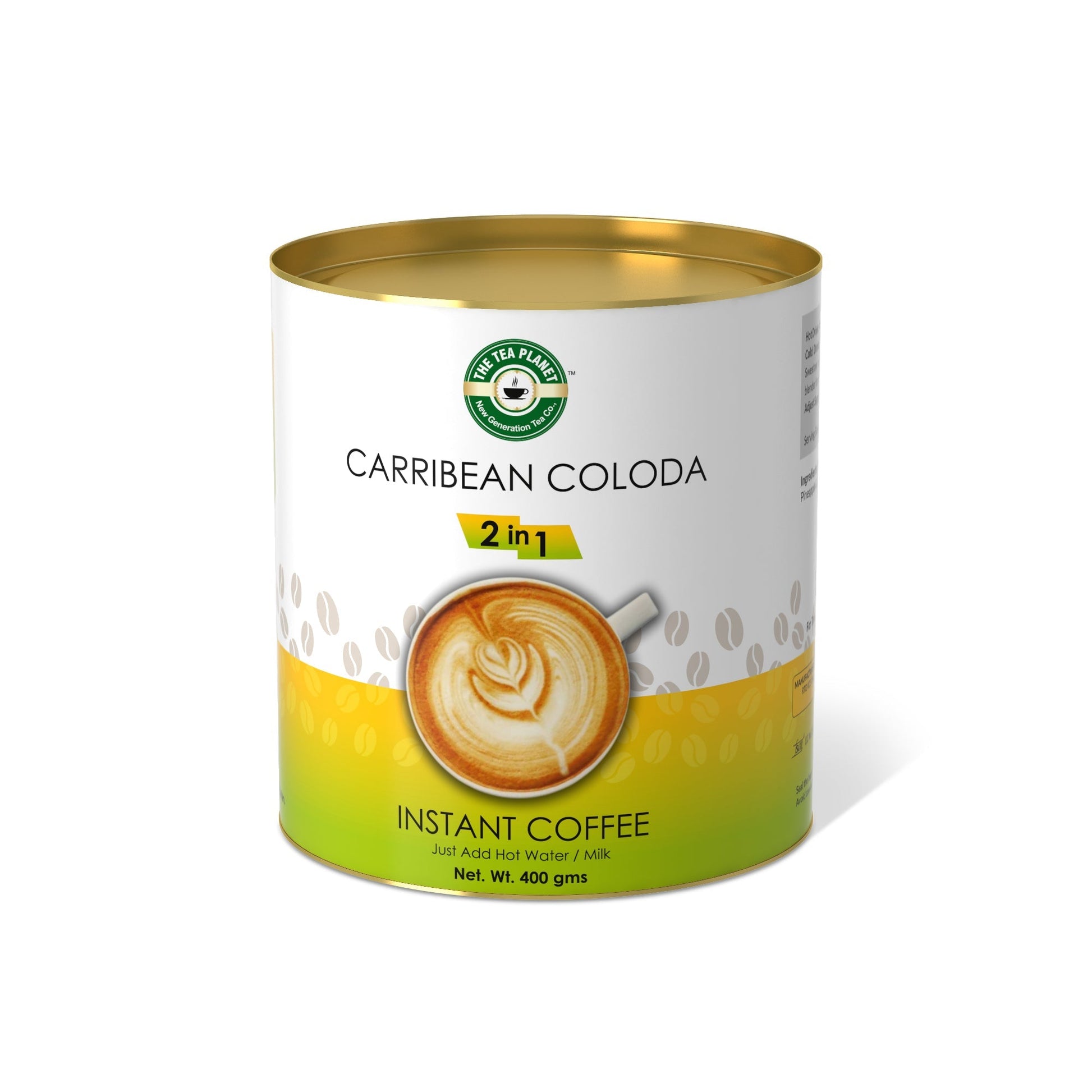 The Tea Planet Carribean Coloda Coffee Premix (2 in 1)