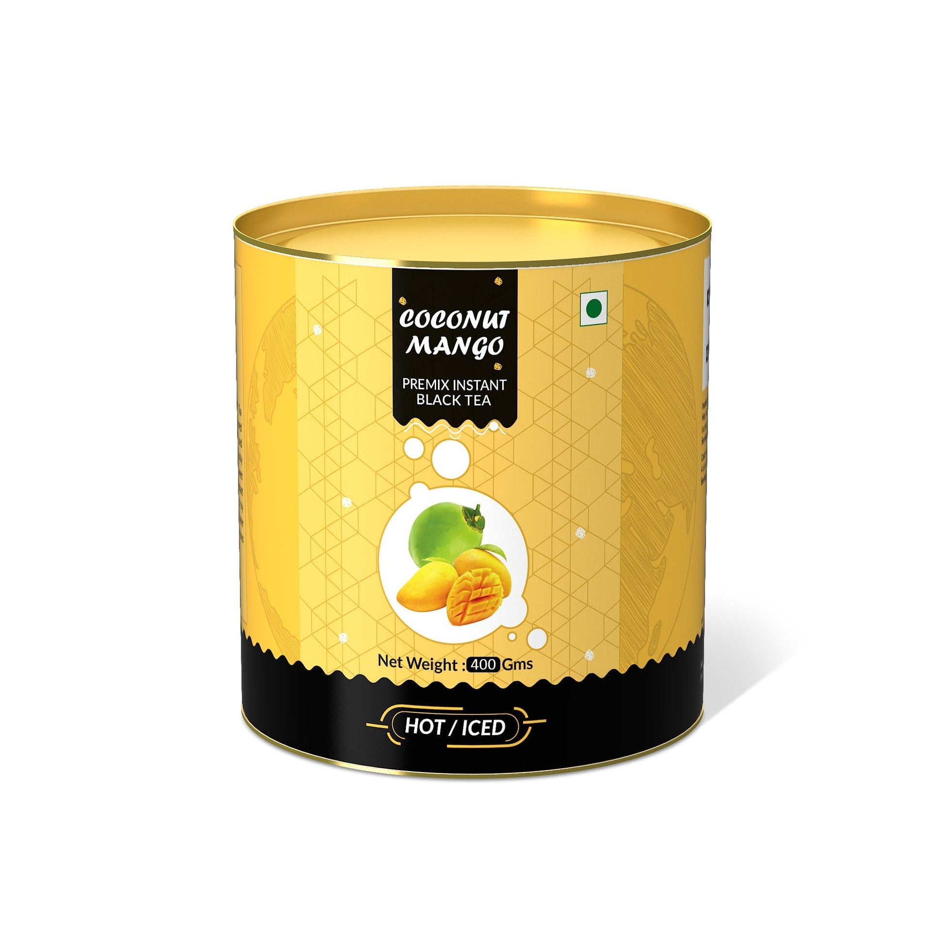 The Tea Planet Coconut Mango Flavoured Instant Black Tea