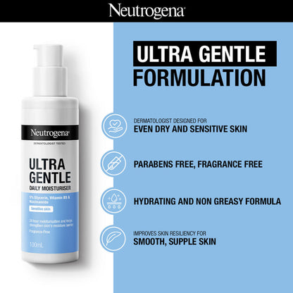 Neutrogena ultra gentle daily moisturizer