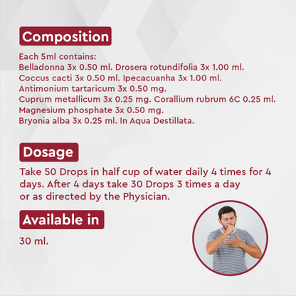 Allen A61 Whooping Cough Drop