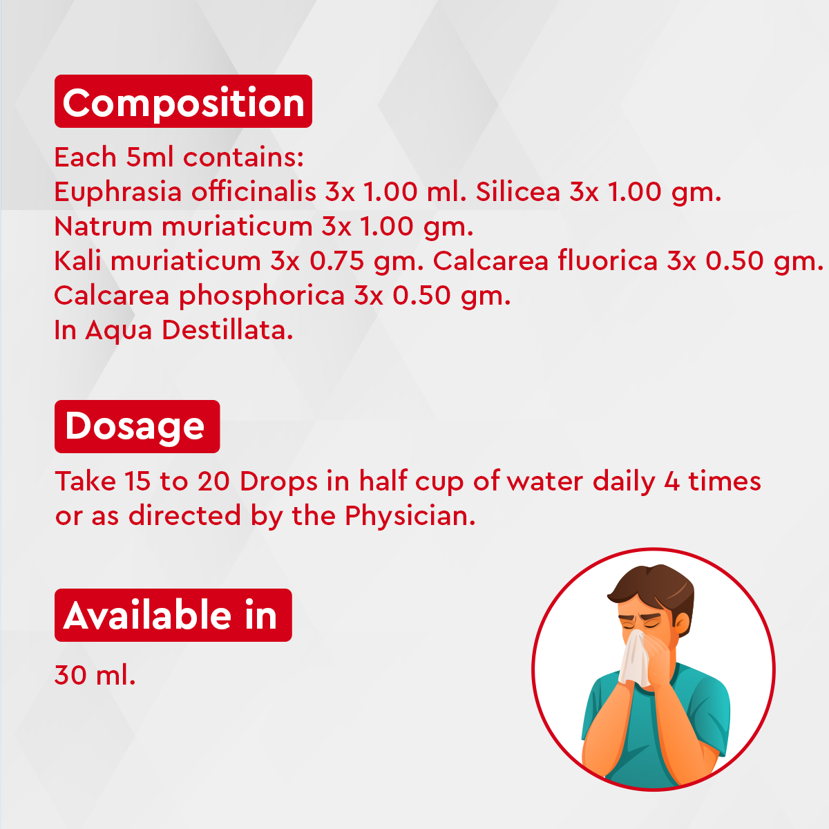Allen A75 Allergy Drop 30 ml