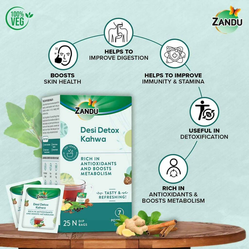 Zandu Desi Detox Kahwa