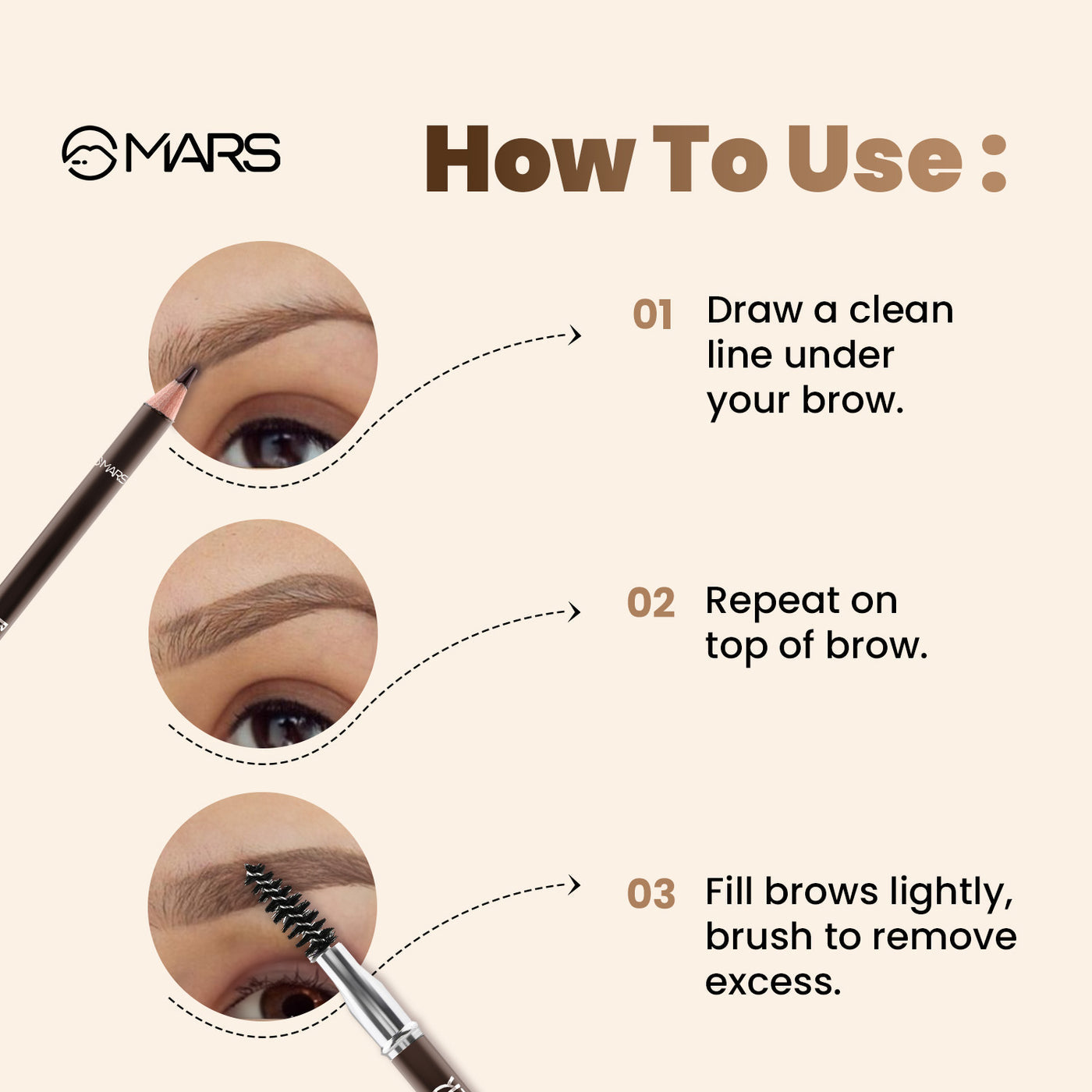 Mars Brow Better | Eyebrow Pencil
