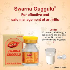 Dabur Swarna Guggulu Gold 30 Tablets