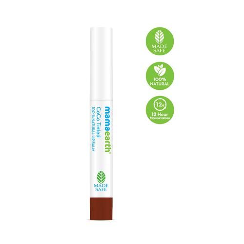 Mamaearth CoCo Tinted 100% Natural Lip Balm 2g