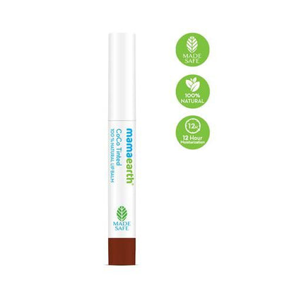 Mamaearth CoCo Tinted 100% Natural Lip Balm 2g