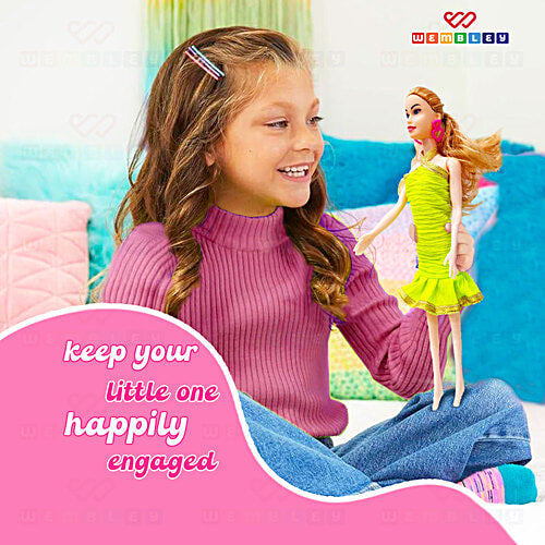 Wembley Lets Happy Every Day Shine Doll Playset