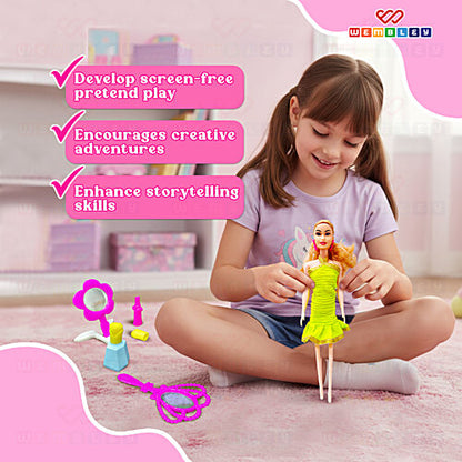 Wembley Lets Happy Every Day Shine Doll Playset