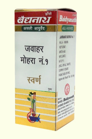 Baidyanath Jwaharmohra Ras No1 Tablet