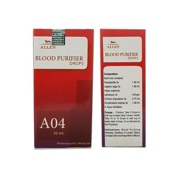 Allen A04 Blood Purifier Drop - PUSHMYCART