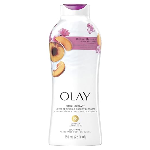Olay Fresh Outlast Body Wash Peach & Cherry Blossom