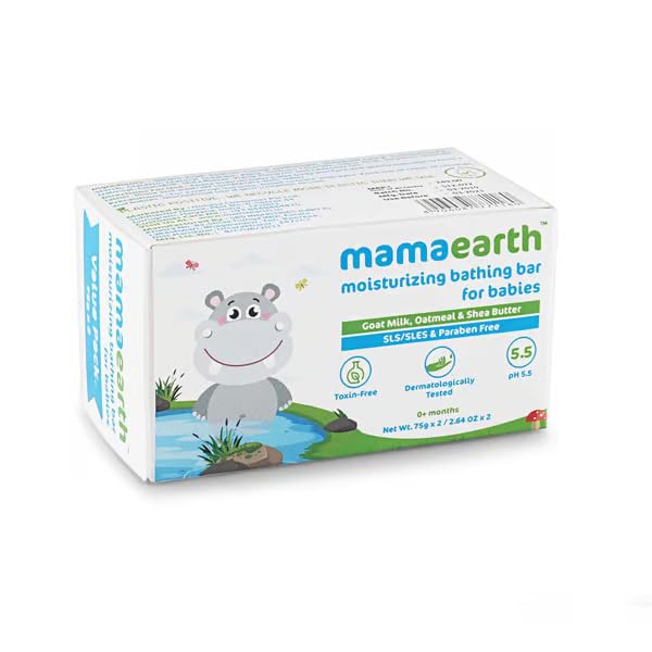 Mamaearth Moisturizing Bathing Bar Soap - PUSHMYCART