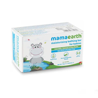 Mamaearth Moisturizing Bathing Bar Soap - PUSHMYCART