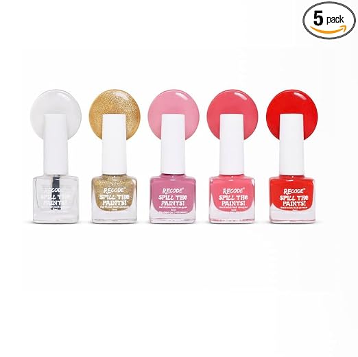 Recode-Purple-Spill-The-Paints-Nail-Paint-Set-Of-5